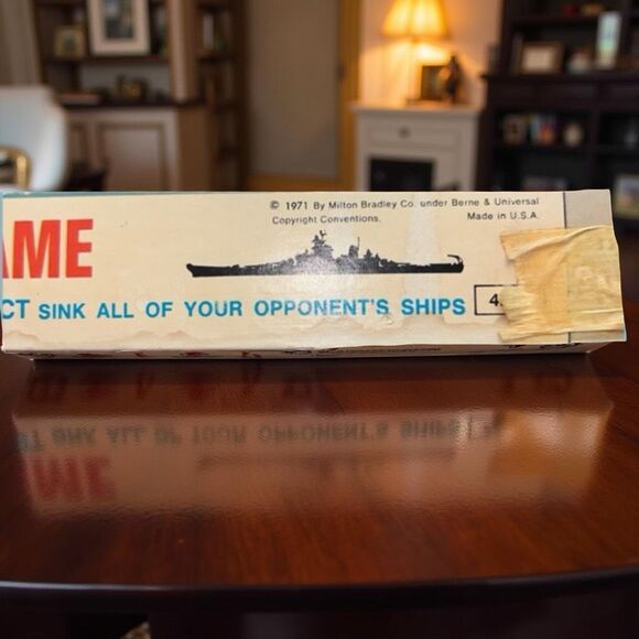 Vintage 1971 Milton Bradley Battleship Board Game  Complete - Picture 3 of 7